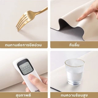 แผ่นรองจาน แผ่นรองจาน ดูดซับน้ำ ที่รองแก้ว 30×40cm ครัว กันลื่น ความชื้น แบบแห้งเร็ว ทำความสะอาดง่าย