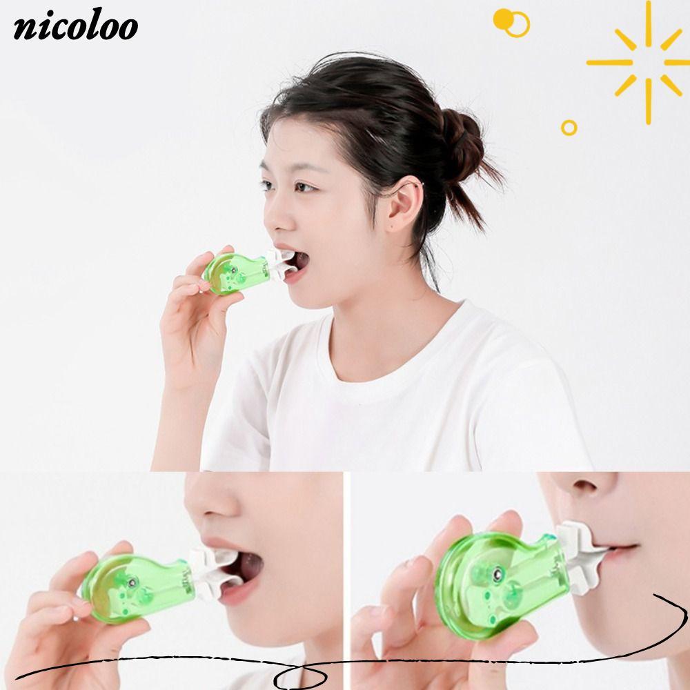 NICOLOO Oral Lip Muscle Trainer, Jawline Exerciser Assisted Sleep Facial Exerciser, Universal Myofun