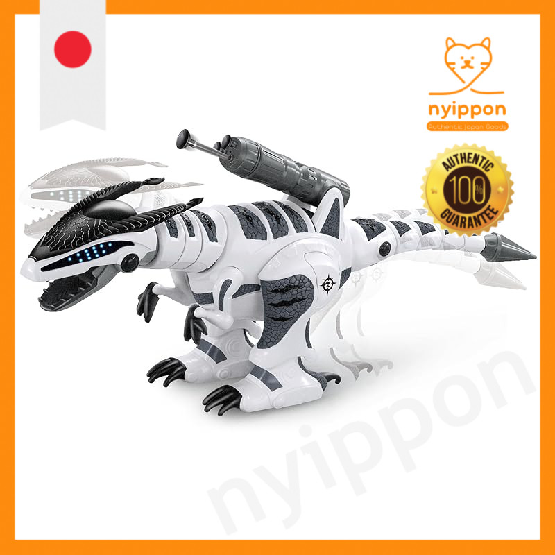 TKSK Robodinosaur X White【ROBODINOSAUR X】 Infrared Control Program Toy Length: 64.0cm TK-069