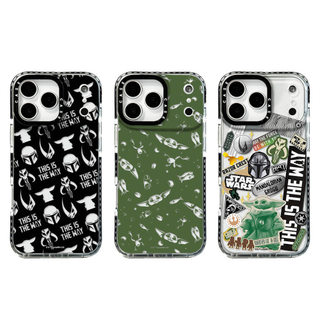 สติ๊กเกอร์คนต่างด้าวเคสโทรศัพท์สําหรับ ไอโฟน 17 มือโปร สูงสุด 17อากาศ 16 15 14 13 12 11 กันกระแทกป้องกันปลอก