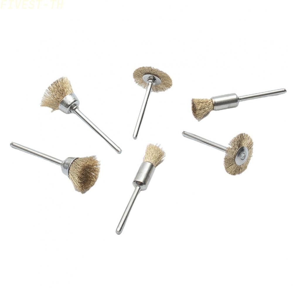 ⭐FIVESTARS⭐Wire brushes Type 6pcs Petroleum Cleaning Construction Grinder Automotive