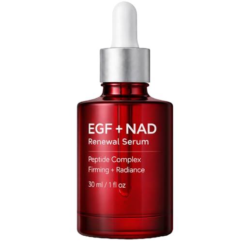 EGF NAD+ Firming Serum เซรั่มบํารุงผิวหน้าต่อต้านวัย พร้อมสารสกัดคอลลาเจนและเปปไทด์ ช่วยปรับปรุงความ
