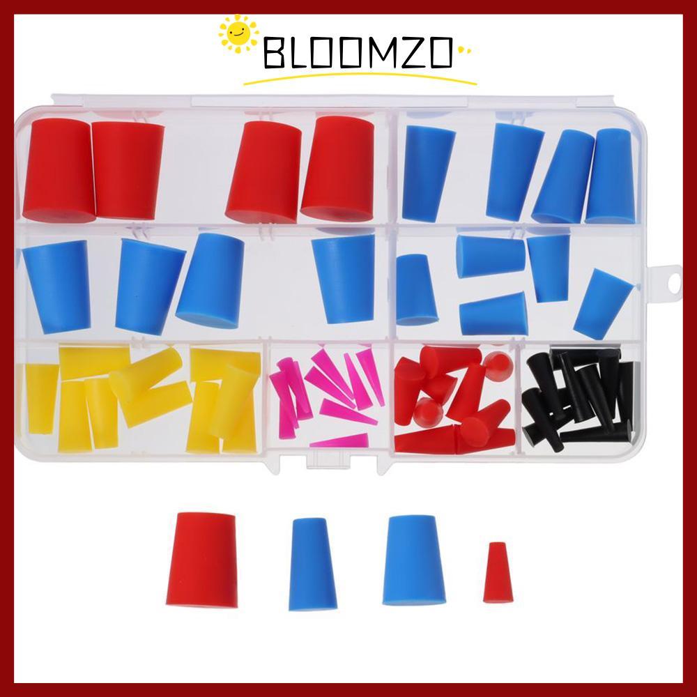 CODBLOOMZO 60 ชิ้นป้องกันปลั๊ก Assortment Kit, Tapered High Temp Masking System Kit, เคลือบแป้งซิลิโคนหลายสี, ภาพวาด, Anodizing, ชุบและสื่อ Blasting