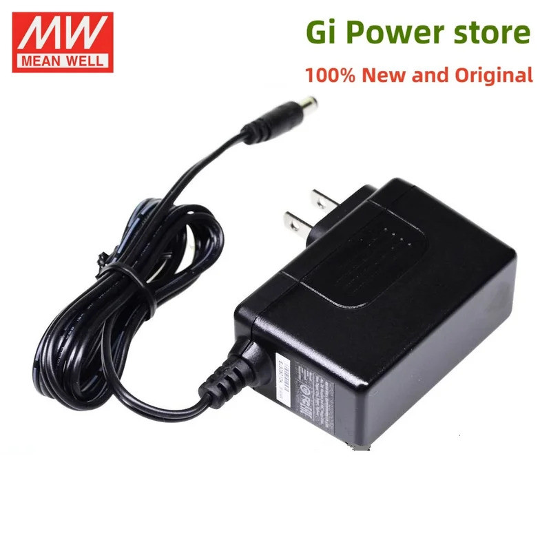 GSM60U 60W AC-DC ที่เชื่อถือได้สีเขียว Slim ติดผนังทางการแพทย์ Adaptor GSM60U05-P1J GSM60U12-P1J GSM