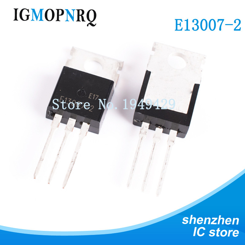 5 ชิ้น/ล็อตทรานซิสเตอร์ใหม่ E13007 E13007-2 MJE13007 e13007 Triode TO-220