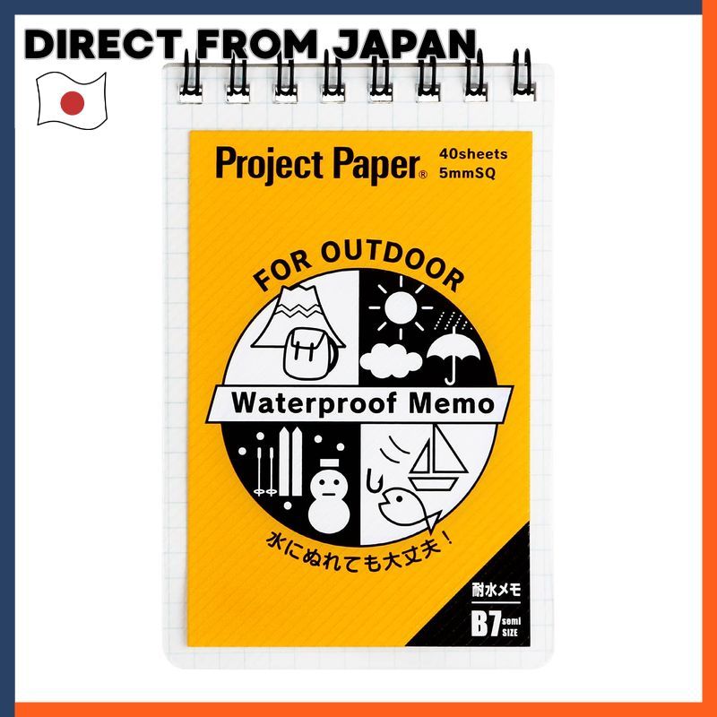 Okina Project Waterproof Notebook B6