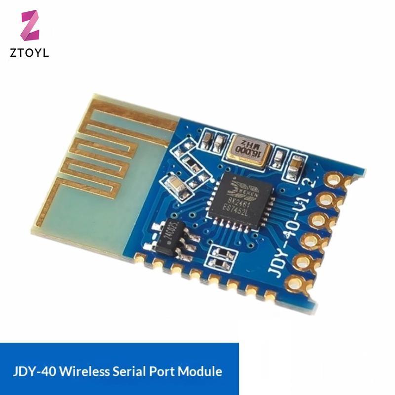 [ZTO-t] JDY-40 โมดูลส่งสัญญาณไร้สายอนุกรม 2.4G โมดูลข้อมูลที่มีประสิทธิภาพสําหรับอิเล็กทรอนิกส์และกา