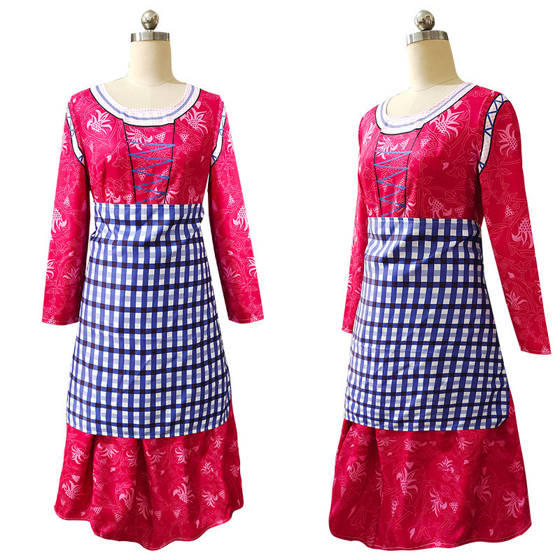 Snow White cosplay dress 2025 movie children's performance cosplay Halloween maid costume