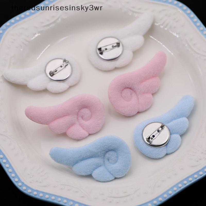 เข็มกลัดAngel Wings สไตล์ญี่ปุ่นหวาน สำหรับเครื่องประดับเสื้อผ้าและของใช้ยุคY2K