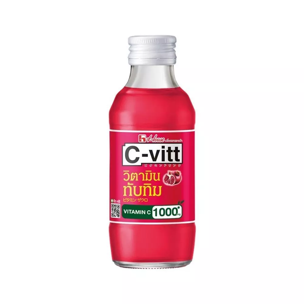 [สินค้าส่งด่วน] ซีวิตวิตามินรสทับทิม 140มล. C-VITT VITAMIN POMEGRANATE 140ML.