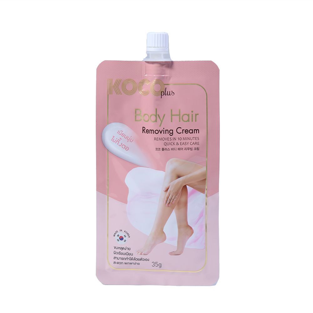 โคโค พลัส บอดี้ แฮร์ รีมูฟวิ่ง ครีม KOCO PLUS BODY HAIR REMOVING CREAM