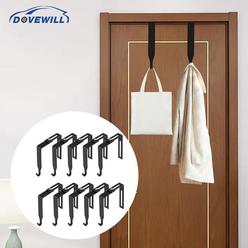 [Dovewill] 10 ชิ้น Cubicle Hanger Picture Hanger Black Partition Hanger Cubicle Wall