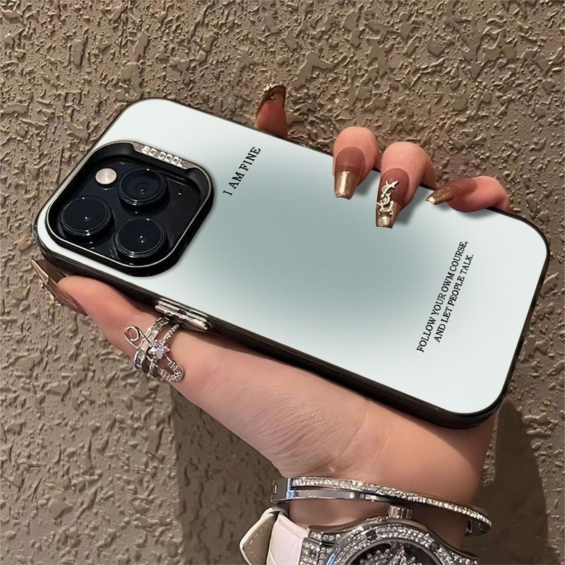 Yaqing Gradient เหมาะสําหรับเคสโทรศัพท์ Apple 16Pro iPhone15141312Promax11 Yaqing Gradient เหมาะสําห