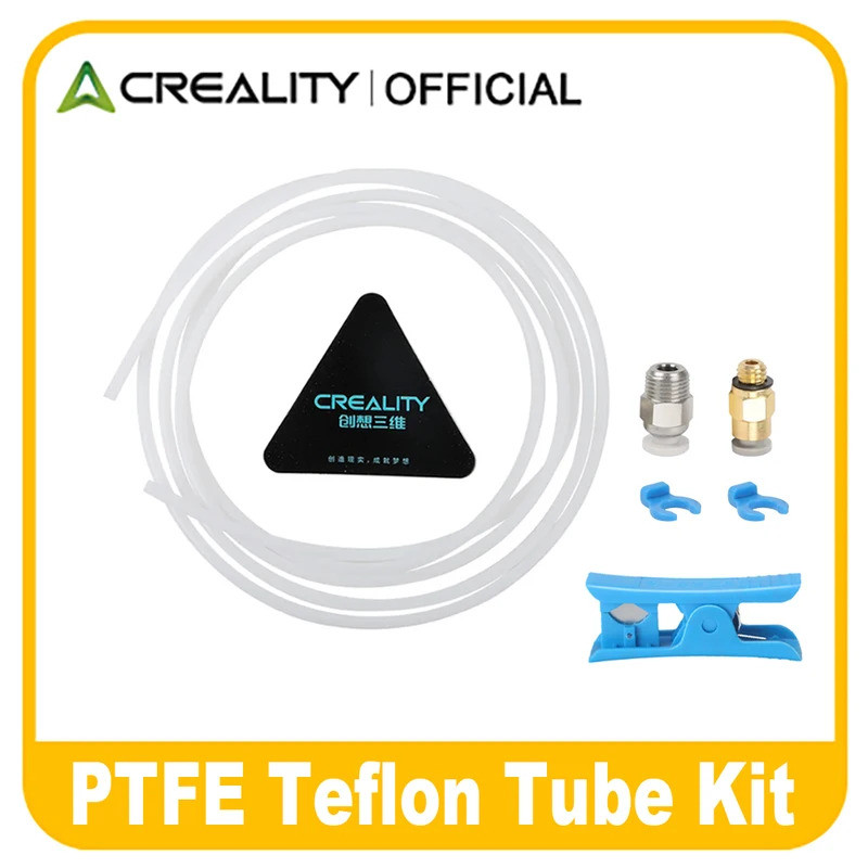 Creality PTFE Tube Remote Guide Feeding Tube Extruder 1/2M สําหรับ 1.75 มม.เส้นใยสําหรับ 3D ชิ้นส่วน