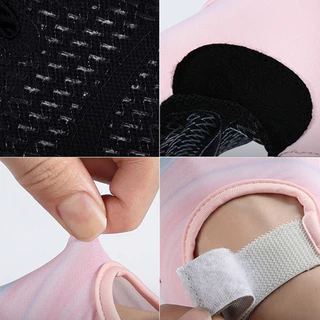 ถุงมือกันลื่นสำหรับออกกำลังกาย แบบไม่มีนิ้ว ออกแบบมาเพื่อปกป้องฝ่ามือขณะเล่นเวทและทำกิจกรรมฟิตเนส