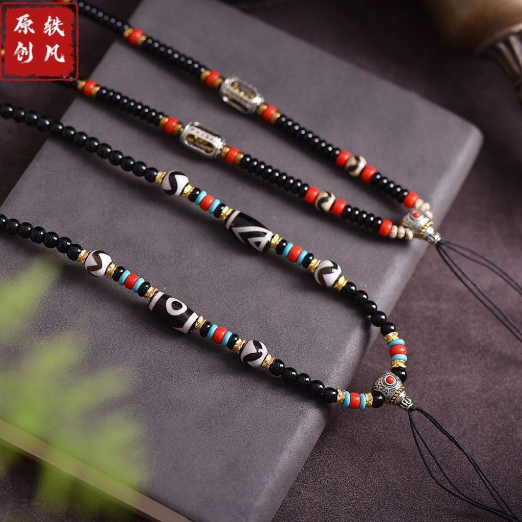 Yifan ไทยพระพุทธรูป Amulet CHAIN ทิเบต Tangka Wen Yifan ประเทศไทย Amulet CHAIN ทิเบต Tangka เล่นสร้อ