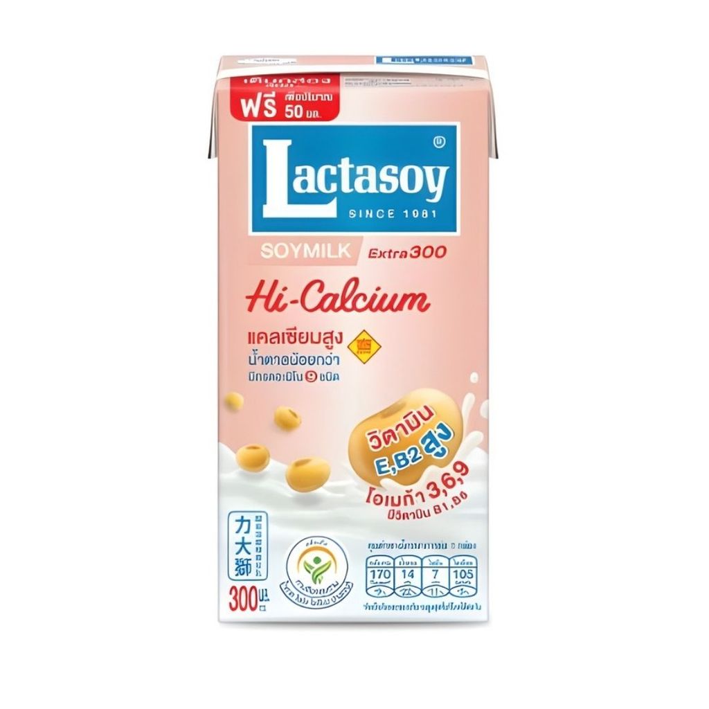แลคตาซอย เจ (Lactasoy Soy Milk Vegetarian 300ml.)
