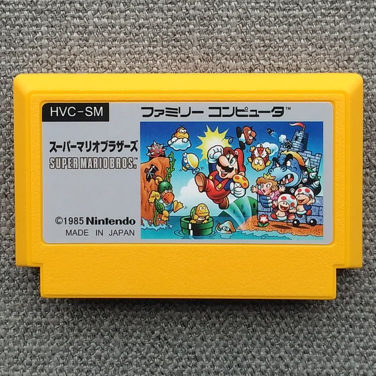[การ์ดเกม Xiaobawang] FC การ์ดเกมคอนโซลสีขาวสีแดง < SUPER Mario > SUPER Mario Brothers SUPER MAIRO B