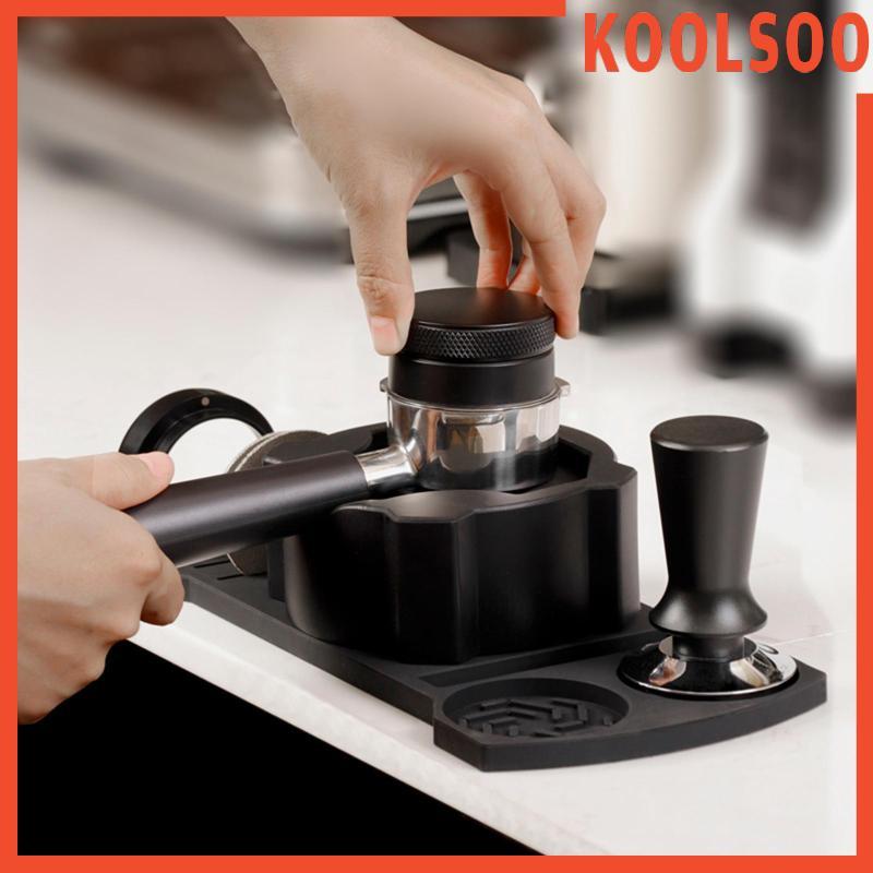 [Koolsoo] Espresso Tamping Station ที่วางแทมเปอร์กาแฟและที่วาง Portafilter สําหรับ Shop