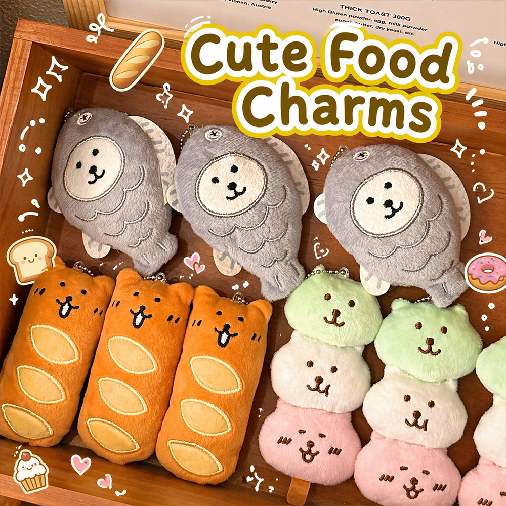 ของขวัญ-พร้อม เสน่ห์ตุ๊กตาอาหารการ์ตูนน่ารัก รูปที่ 8