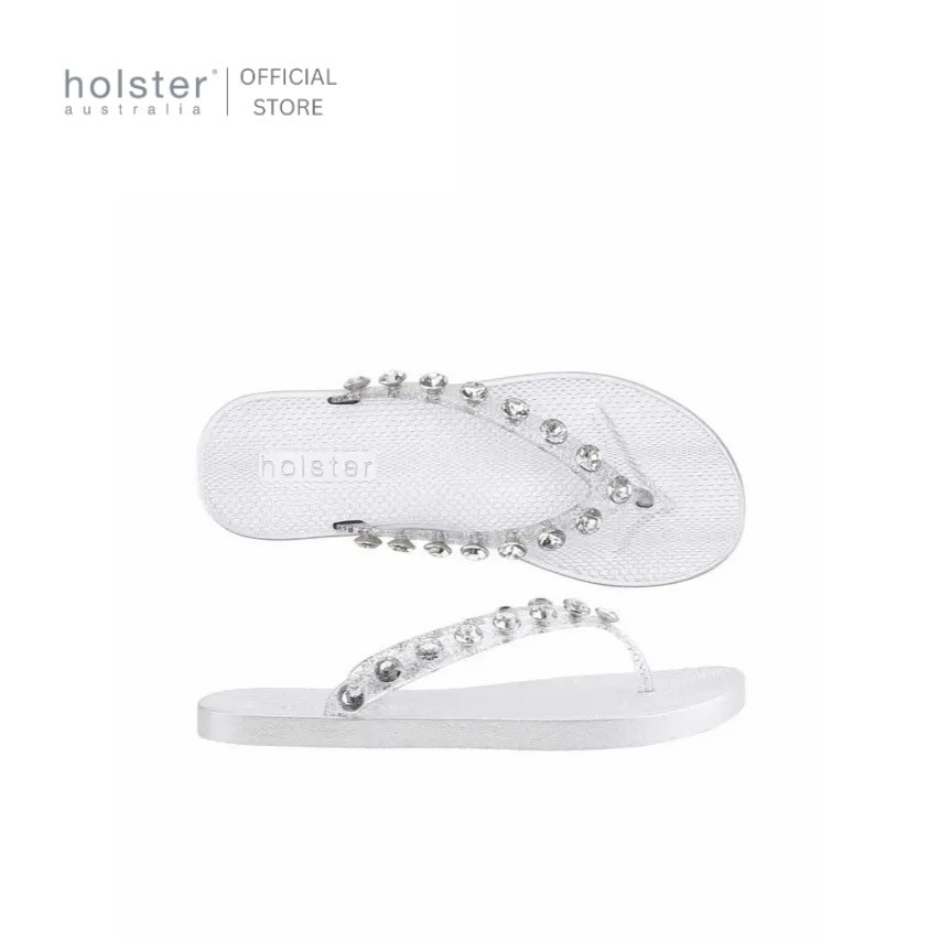 holster australia รองเท้าแตะผู้หญิง waikiki glitter สี clear