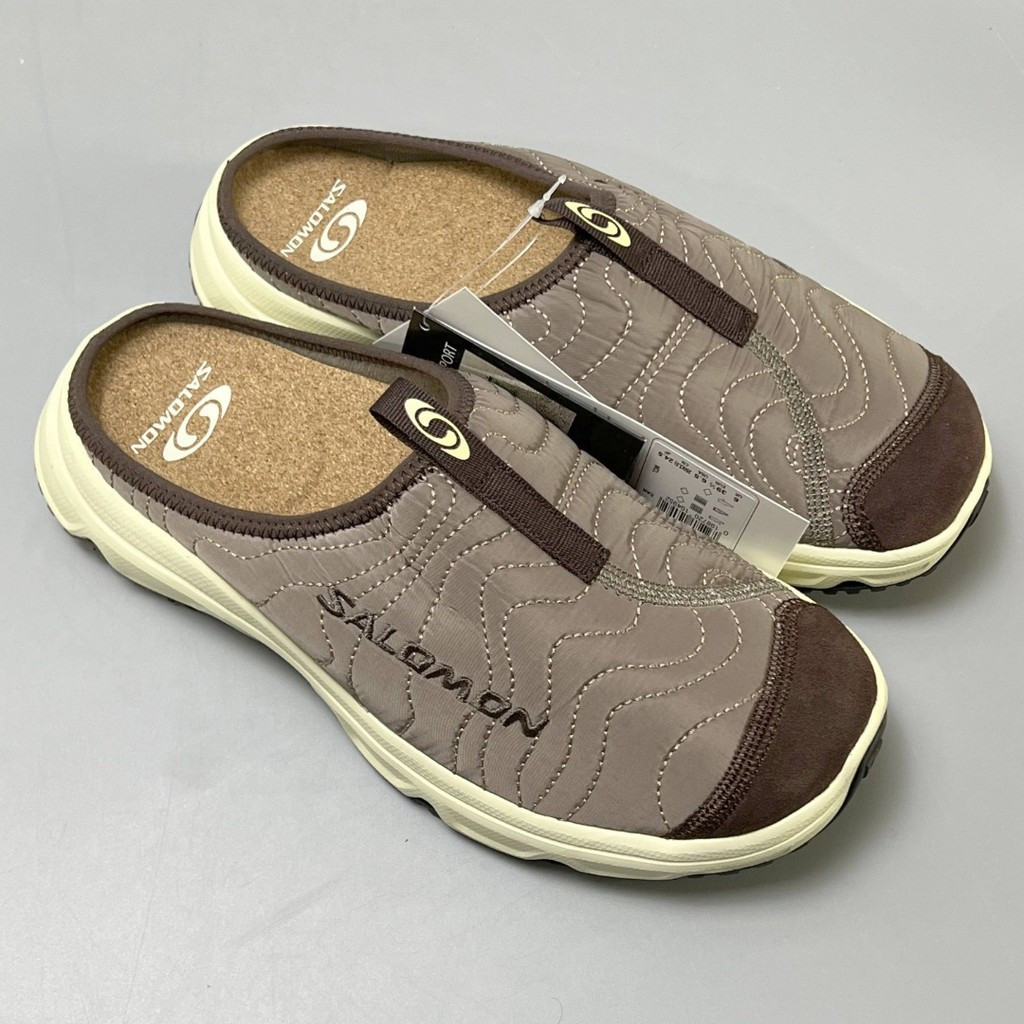 RX Slide 3.0 ATQ Sports Recovery Shoes Life Casual Shoes Anti-Slip Baotou รองเท้าแตะ Cork ครึ่งรองเท