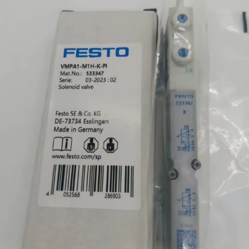 FESTO FESTO โซลินอยด์วาล์ว VMPA1-M1H-K-PI 533347 533342 533343สต็อกพร้อม