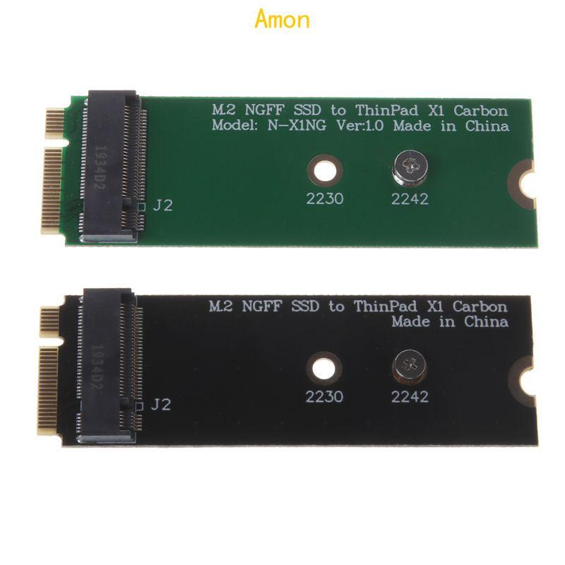 Amon 20+6 pin Protocol Adapter สําหรับ M 2 SSD Reader Card Converter และบาง
