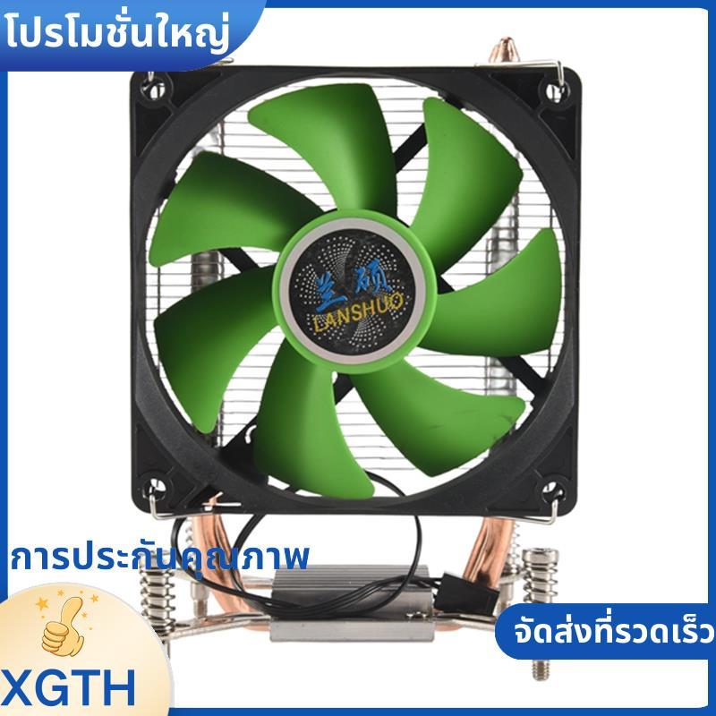 CPU Cooler 2 ท่อความร้อนพัดลมระบายความร้อนที่เงียบสงบเป็นพิเศษหม้อน้ํา CPU สําหรับ LGA 2011 X79 X99 