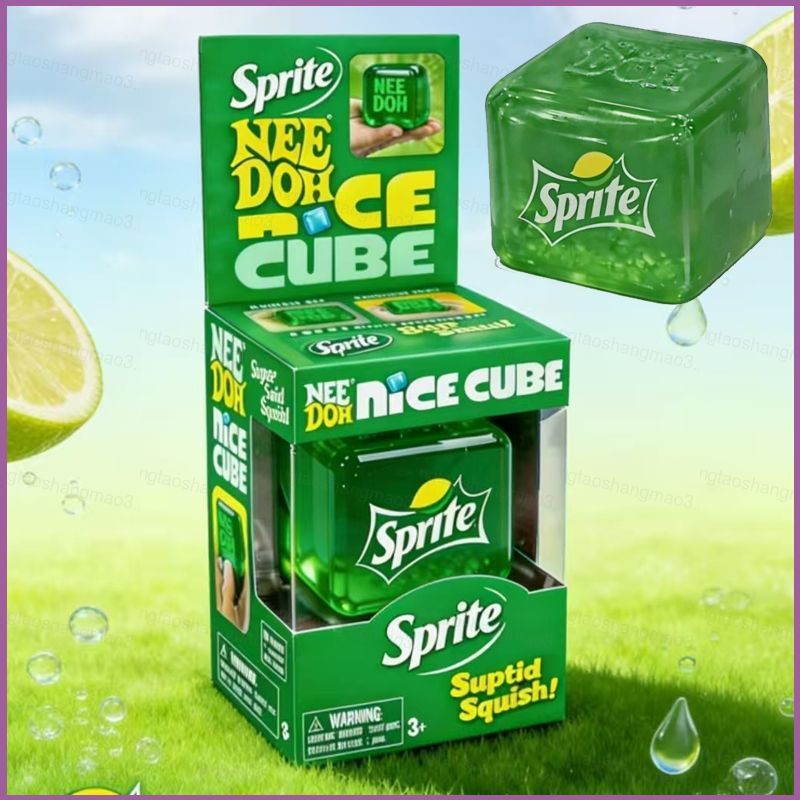 YT3 Needoh Nice Cube นวดความเครียดของเล่นฟื้นตัวช้า Sprite Decompression ของเล่นเด็กของขวัญ