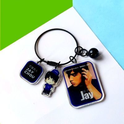JAY Chou JAY JAY พวงกุญแจกระเป๋านักเรียนอะคริลิครองรับพัดลม Sunny Day Lyrics อัลบั้มคอลเลกชันเครื่อง