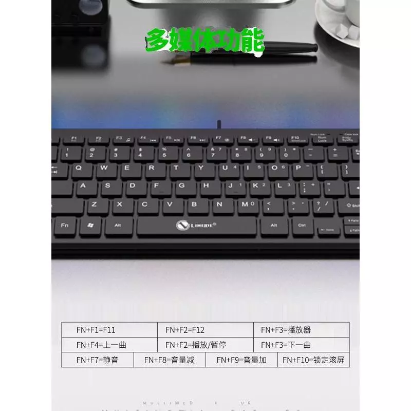 คีย์บอร์ดไร้สาย Li Magnesium K12 ขนาดเล็กพกพา thumbnail 5