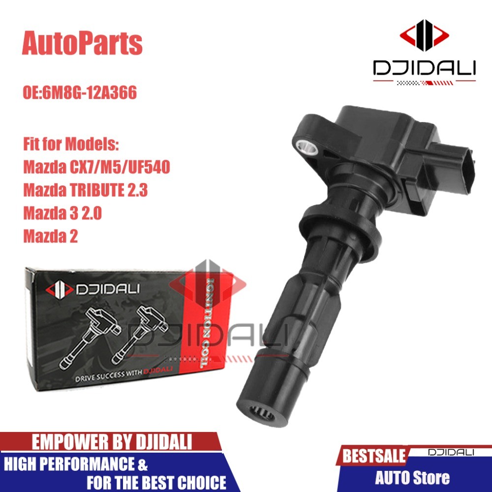 ของแท้คอยล์จุดระเบิดอัตโนมัติสําหรับ 3 6 8 escape mx-5 miata cx-7 2.0l 2.3l 2.5l 2006-2015 6m8g-12a3
