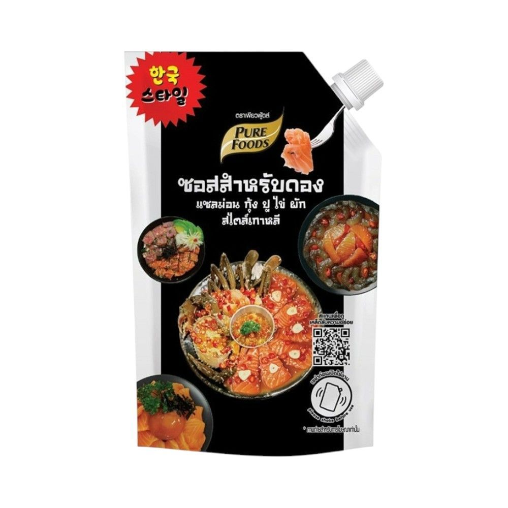 [สินค้าส่งด่วน] เพียวฟู้ดส์ ซองสำหรับดองสไตล์เกาหลี 800 กรัม PURE FOODS KOREAN STYLE SAUCE FOR MARINADE 800 G