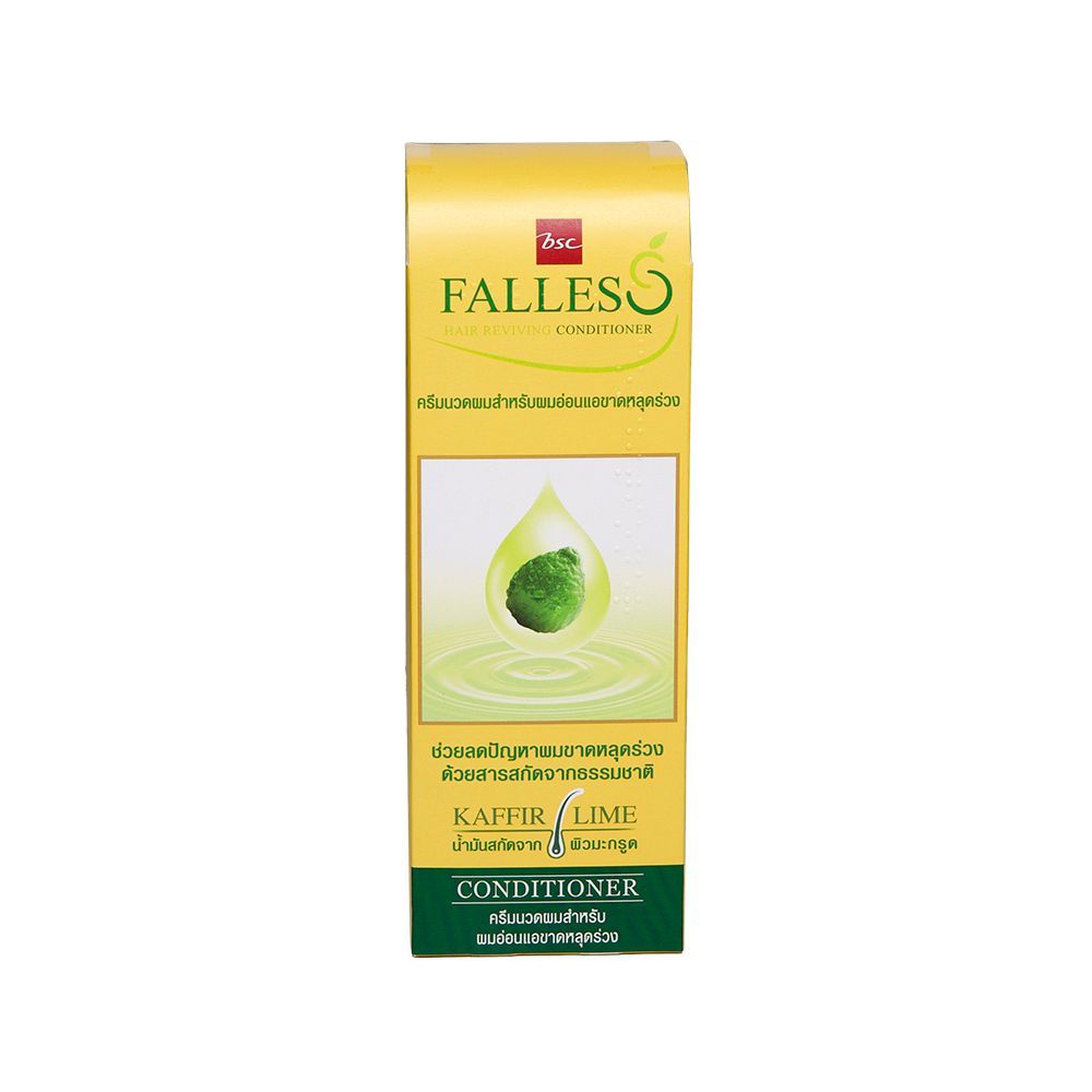 [สินค้าส่งด่วน] ฟอลเลสครีมนวดสำหรับผมอ่อนแอ180 FALLESS CONDITIONER KAFFIR LIME 180 ML.