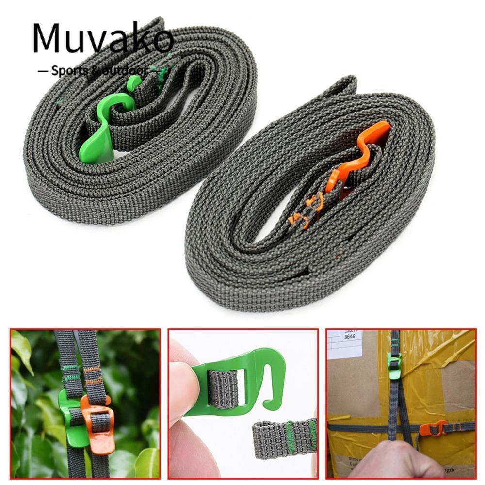MUVAKO Cargo Rope Bike Durable Nylon Travel Bag Tie