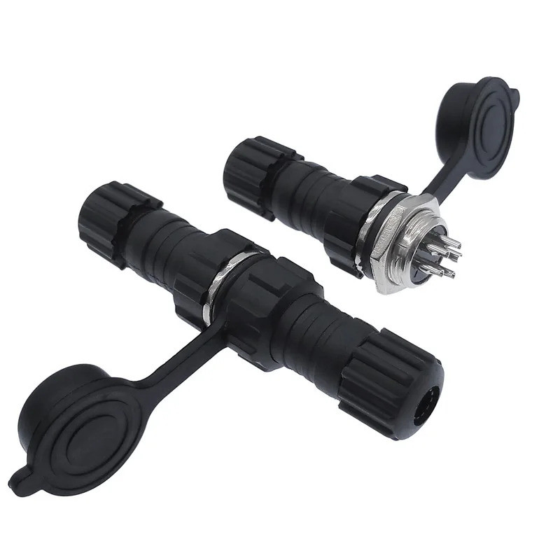 10pcs GX16 connector M16 กันน้ํา docking back nut ชายและหญิงปลั๊ก 2pin3pin4pin5pin6pin7pin8pin9pin10