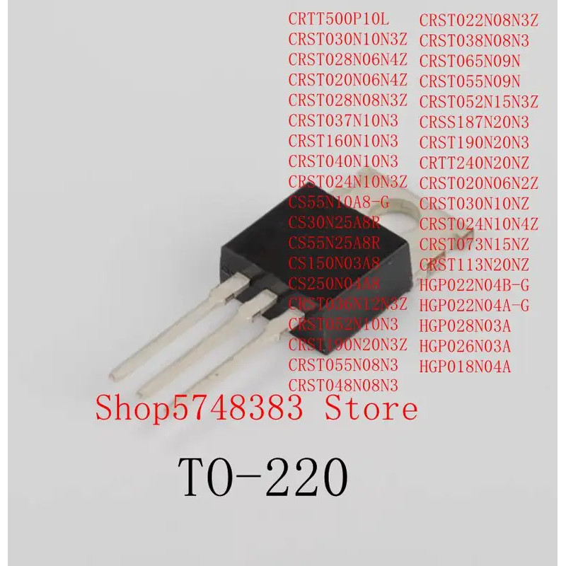 5PCS CS55N10A8-G CS30N25A8R CS55N25A8R CS150N03A8 CS250N04A8 CRST036N12N3Z CRST0803Z CRST0803Z CRST2