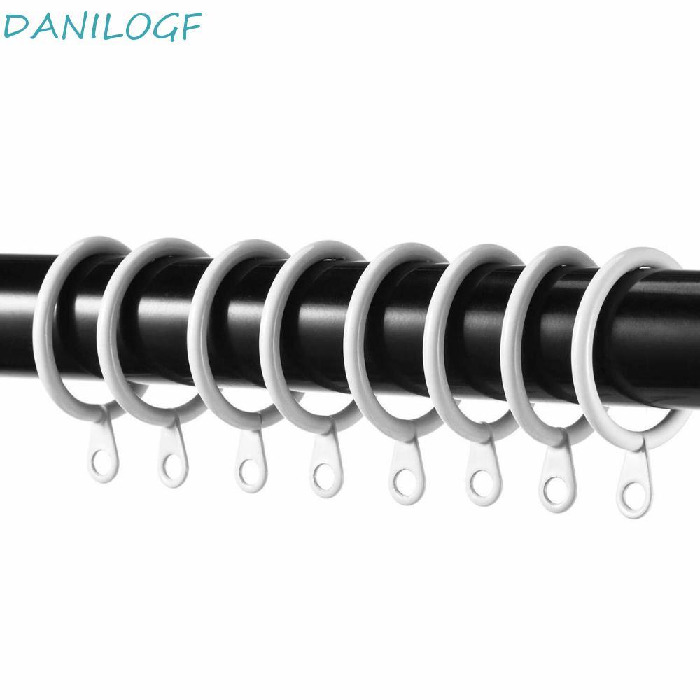 DANILLOGF Curtain Rings Home Low Noise Heavy Duty Practical สําหรับผ้าม่าน Rods