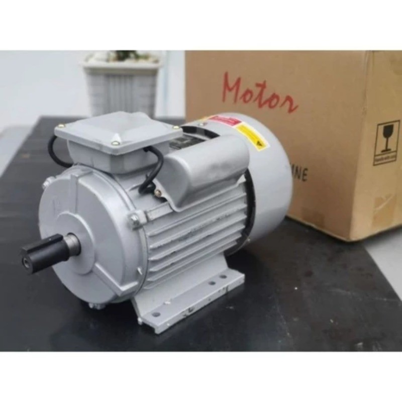 มอเตอร์ไฟฟ้า 0.5 HP , 1 HP , 1.5 HP , 2 HP , 3 HP , 5.5HP ขนาดแรงดัน 220V ทองแดงผสม 1450 RPM