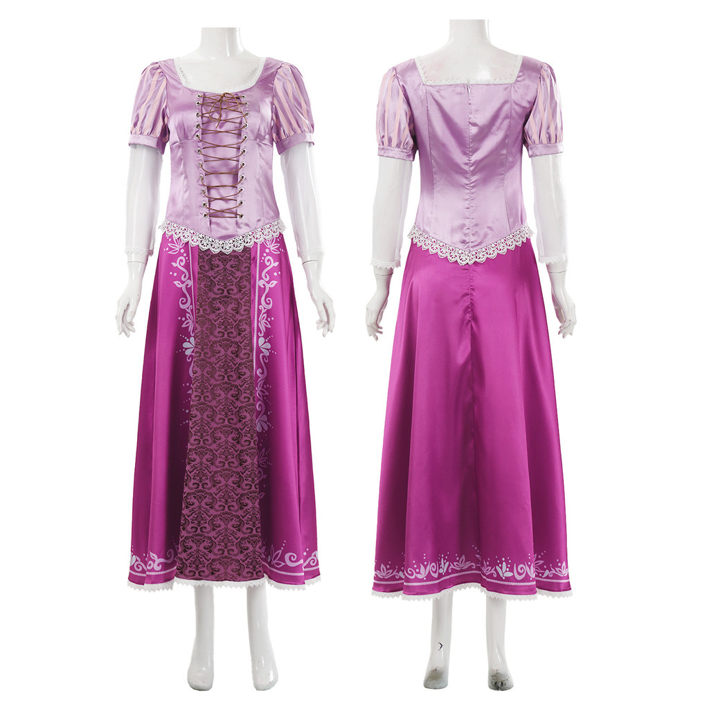 European and American anime Tangled Rapunzel cosplay costume Halloween costume Rapunzel princess dre