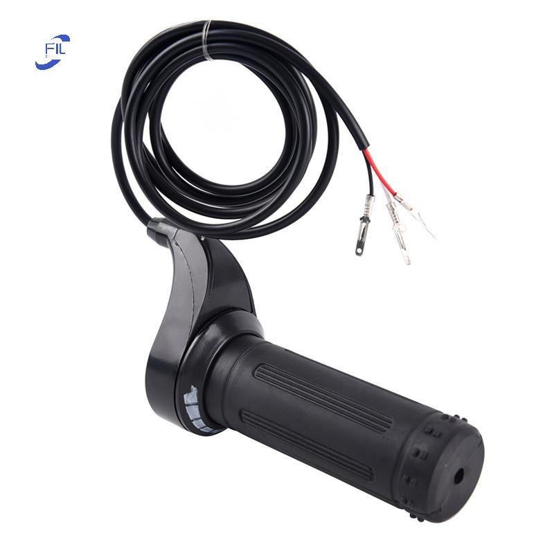 FIL 24V 36V 48V 3 สาย Twist คันเร่ง Grip สําหรับ Electic สกู๊ตเตอร์จักรยาน 7/8 "Handlebar