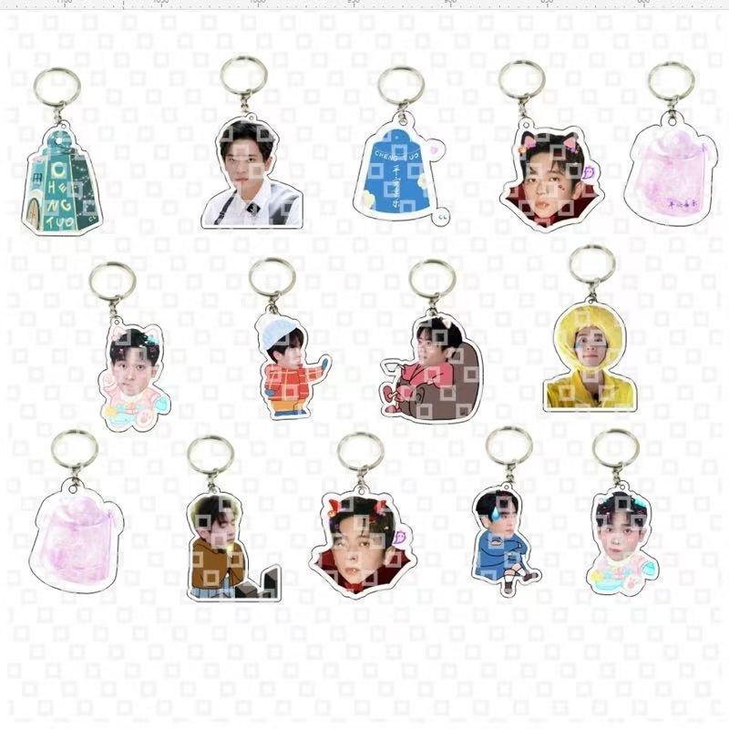 Chenglei โลโก้การ์ตูน Aidou สินค้าอะคริลิคพวงกุญแจจี้ส่งเพื่อนกระเป๋าเป้สะพายหลังจี้ HD สินค้า