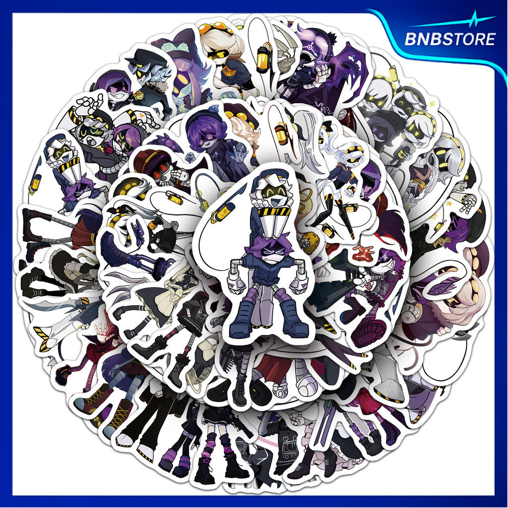🍀ส่งจากไทย🍀 50แบบ Sticker เมอร์เดอร์โดรนส์ อนิเมะ ออสเตรเลีย Australia Horror Animate web Murder Dro