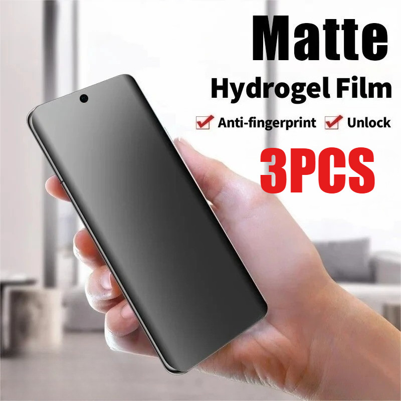 3 ชิ้นคลุมทั้งหมดป้องกันหน้าจอ HD ฟิล์มนุ่มสําหรับ iQOO Z9 Z9s Z9x Z1 Z10 Z10R Z10x Z11 Z1x Turbo Li