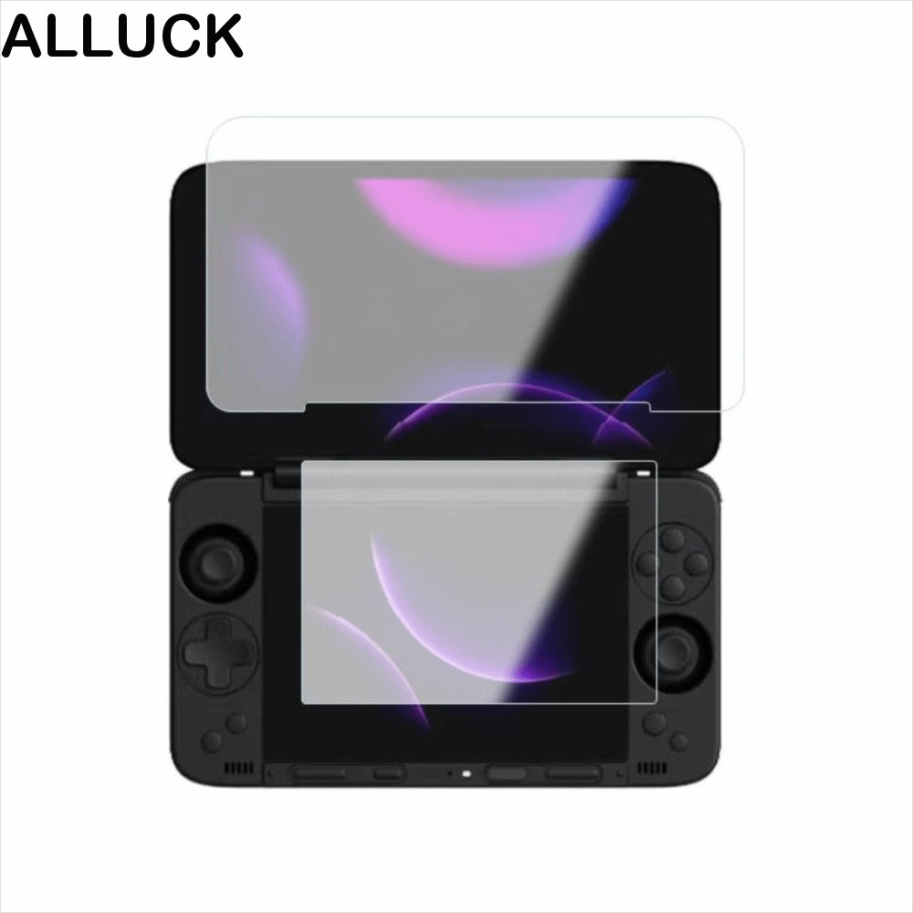 ALLUCK กระจกนิรภัย, HD แบบเต็มหน้าจอปกป้องหน้าจอ, 9H Anti Scratch Flip Dual หน้าจอป้องกันฟิล์มสําหรั