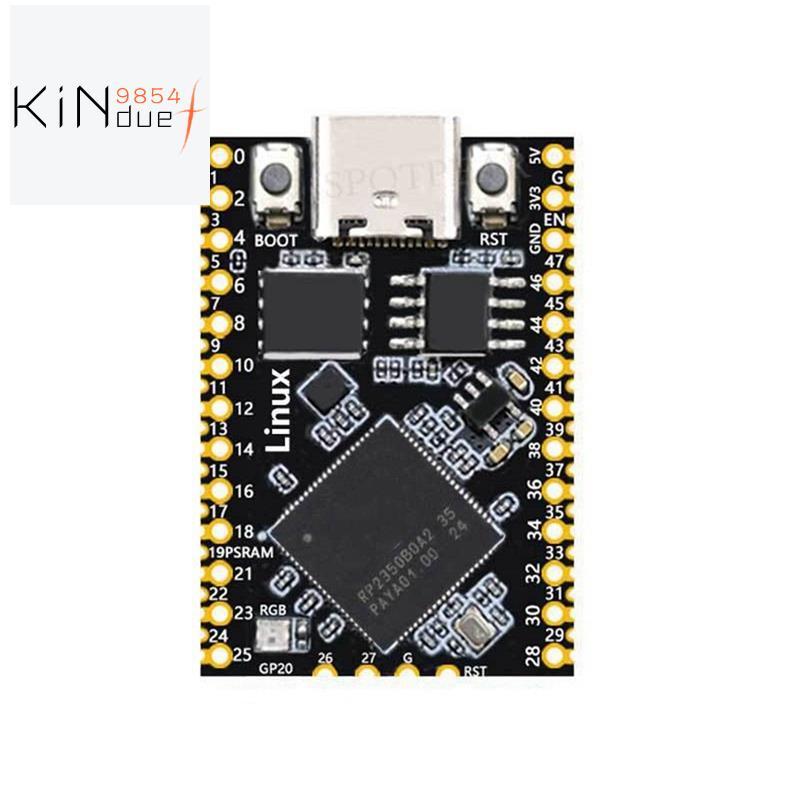 สําหรับ 2 RP2350B สําหรับ Linux Mini Development Board Full 48 GPIOs เอาต์พุต PSRAM-8 MB สําหรับ Lin