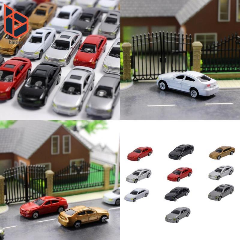 [blesiya] 10 ชิ้น 1:87 HO Scale รถโมเดล, HO Scale ยานพาหนะโมเดล, รุ่น HO Scale
