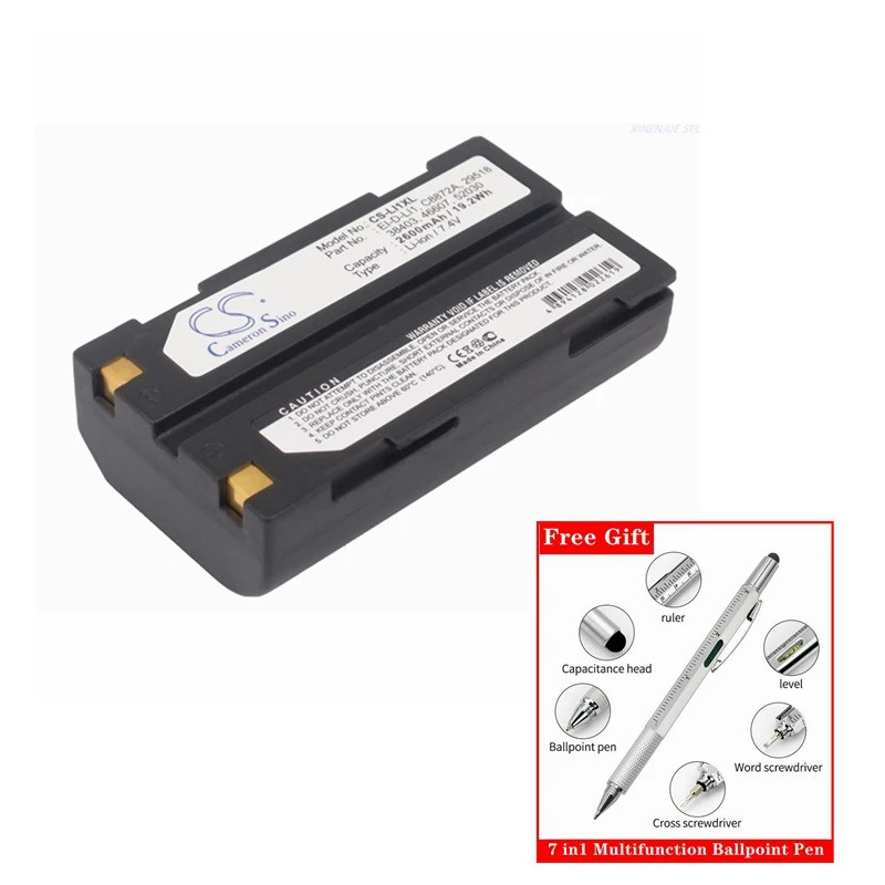 สํารวจ,แบตเตอรี่ทดสอบ 2600mAh/3400mAh สําหรับ MOLICEL 1821, 1821E, สําหรับ Spectralink Epoch 35