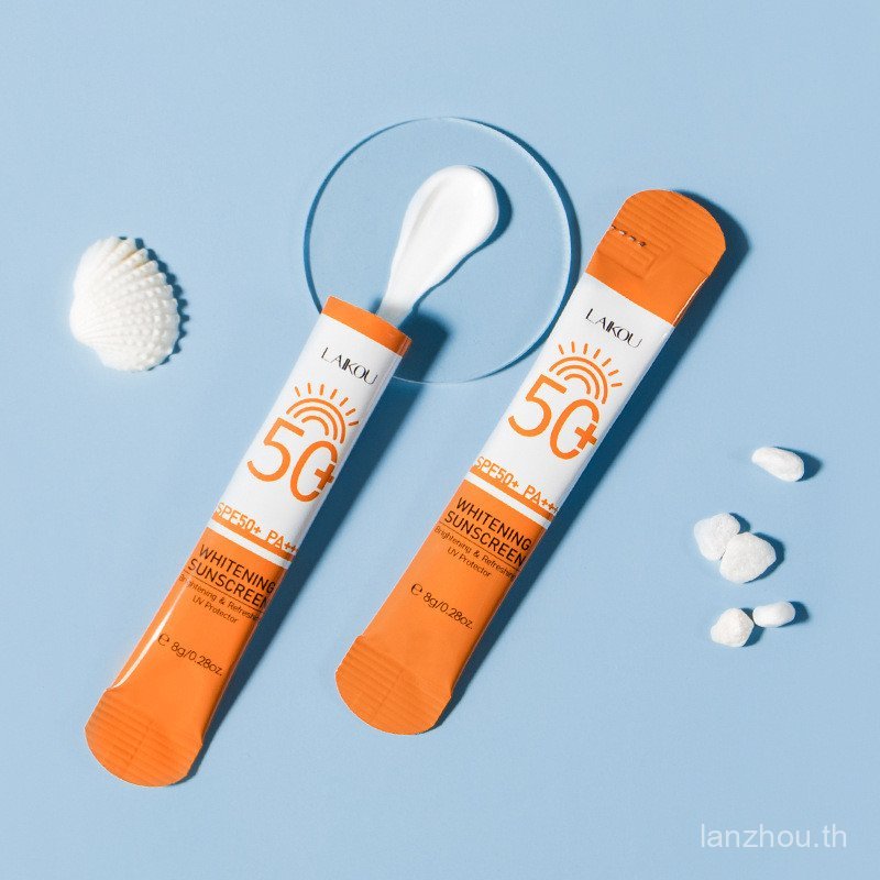 LAIKOU sunscreen8g Laikou Hydrating Moisturizing Protective Cream1Individually packaged in English p
